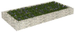 Gabbione Letto Rialzato İn Acciaio Zincato 200x100x20 Cm /
