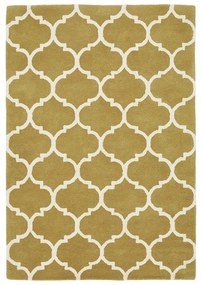Tappeto in lana giallo ocra tessuto a mano 80x150 cm Albany - Asiatic Carpets