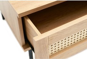 Tavolino in colore naturale 60x110 cm Pensacola - Unique Furniture