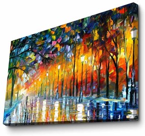 Riproduzione murale su tela, 100 x 70 cm Leonid Afremov - Wallity