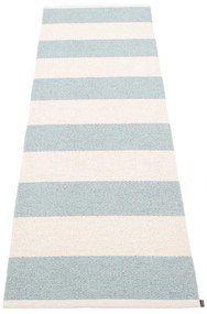 Passatoia da interno/esterno azzurra/color crema 70x225 cm Bob Blue Fog – Pappelina