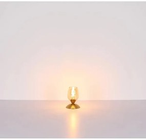Globo 24007M - Tavolo touch lampada KUWAITA 1xE14/25W/230V ottone