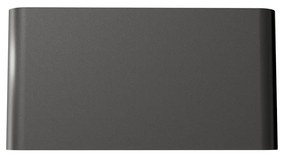 Applique LED 12W Bidirezione IP65 CCT con LED OSRAM - Antracite