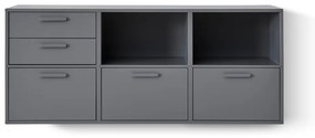 Cassettiera a muro grigia Keep by Hammel - Hammel Furniture