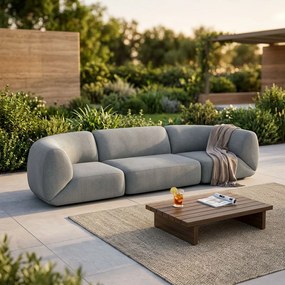 PETALUMA - Set salotto da giardino modulare