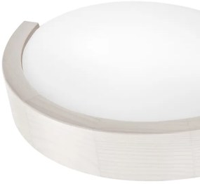 Applique NATURAL SLIM 1xE27/60W/230V pino/bianco