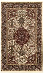Isfahan Tappeto 140 x 220 (Iran) Annodato A Mano