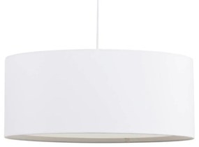 Kave Home - Plafoniera per lampada Santana bianco con diffusore bianco Ã˜ 50 cm