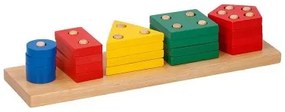 Gioco di Costruzioni con Blocchi 20 Pezzi 1,4 x 8,6 x 31 cm Legno