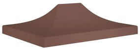 Tetto Per Tendone Per Feste 4x3 M Marrone 270 G/m² /
