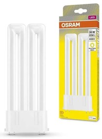 Tubo fluorescente LED 2G10/20W/230V 3000K - Osram