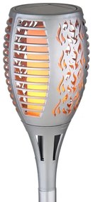 Globo 33077S - Lampada LED solare SOLAR LED/3,6W/3V 1800K IP44 cromo