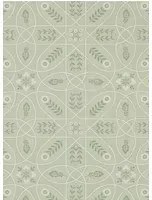 Tapete Brophy Trellis von Morris & Co. - Sage Linen