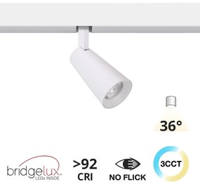 Faro LED 15W Magnetico, CCT, CRI92, 36°, Bianco, 48V - BRIDGELUX LED Colore Bianco Variabile CCT