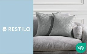 Federe decorative in set in velluto 2 pz 50x70 cm Laila – Restilo