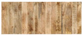 Testiera 200 Cm İn Legno Massello Di Mango Grezzo /