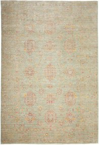 Samarkand Tappeto orientale 290x200 Verde (Pakistan) Annodato A Mano