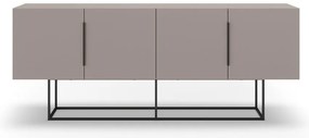 Cassettiera bassa grigio-beige 200x80 cm Titan - Marckeric