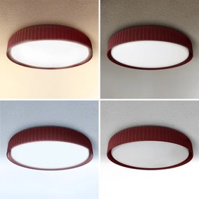 Brilagi-LED Lampada da soffitto dimmerabile LUCIA LED/60W/230V Ø 59 cm rosso + telecomando