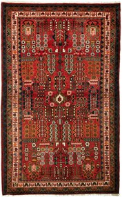 Hamedan Tappeto 140 x 230 (Iran) Annodato A Mano