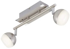 Briloner 2040-022 - Luce Spot a LED RGB dimmerabile 2xLED/3,3W/230V + T