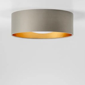 Plafoniera LED/12W/230V Ø 32 cm taupe/oro