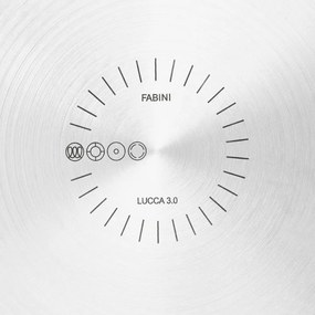 Casseruola in acciaio inox con coperchio incluso per induzione 5,5 l Lucca 3.0 – FABINI