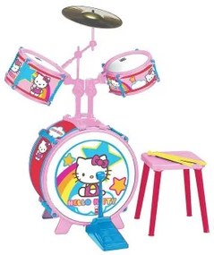 Batteria Musicale Hello Kitty   Plastica