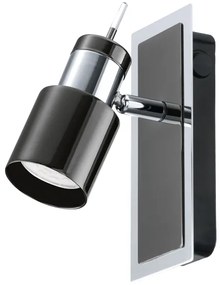 Eglo 30832 - Faretto LED DAVIDA 1 1xGU10/5W/230V nero