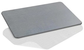WENKO 24936100-Tappetino SIMI 39x60 cm grigio