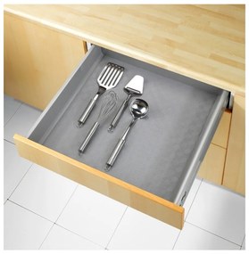 Tappetino antiscivolo grigio per cassetti 500, 150 x 50 cm - Wenko