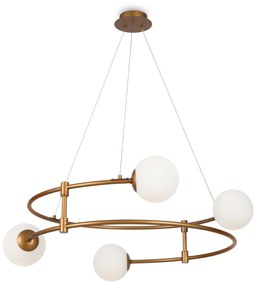 Maytoni | Balance Lampada a soffitto / plafoniera Modern Oro