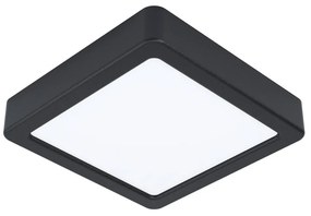 Plafoniera LED nera 16x16 cm FUEVA 5 – EGLO