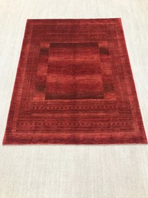 Loribaft Tappeto 210x160 Rosso (Iran) Annodato A Mano