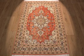 Tabriz Tappeto 160x110 (Iran) Annodato A Mano
