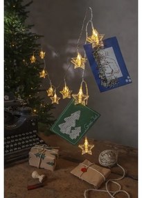 Eglo 411108 - Catena LED natalizia CLIPPY 10xLED 2,1m bianca calda