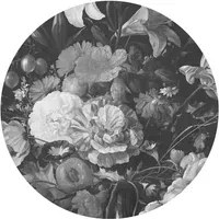KEK Amsterdam Carta da parati panoramica Golden Age Flowers 10 Circle - S - 1.425m