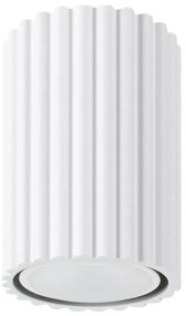 Sollux SL.1530 - Faretto KARBON 1xGU10/10W/230V 10 cm bianco