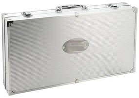 Utensili per grigliate in acciaio inox con valigetta 30 pz