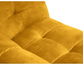 Divano in velluto giallo , 208 cm Vesta - Windsor &amp; Co Sofas