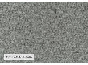 Divano angolare grigio chiaro allungabile e con contenitore (penisola a destra/a L) Classy Sophie – Miuform