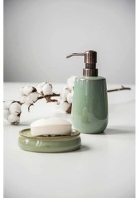 Set di accessori da bagno verde in ceramica Sermione - Wenko