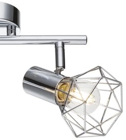 Globo 54802-2 - Faretto XARA I 2xE14/40W/230V