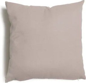 Cuscino quadrato da salotto 43x43 cm Tulipano Tortora