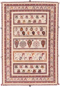 Kilim Tappeto orientale 130x190 (Indian) Tessuto A Mano