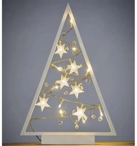 Decorazione natalizia LED 15xLED/2xAA albero
