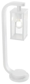 Lampione da giardino, Aurea H 60 cm, bianco, IP54 SOVIL