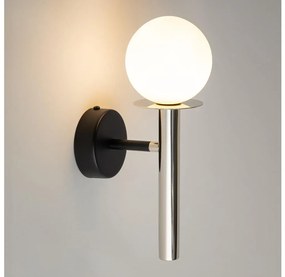 Applique DAISY 1xG9/12W/230V cromo lucido/nero/bianco