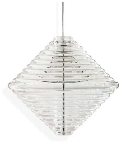 Tom Dixon - Press Cone Lampada a Sospensione 3000K Clear