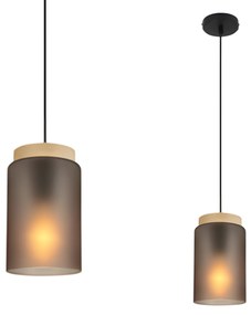Lampada APP1810-1CP Frosted Grey